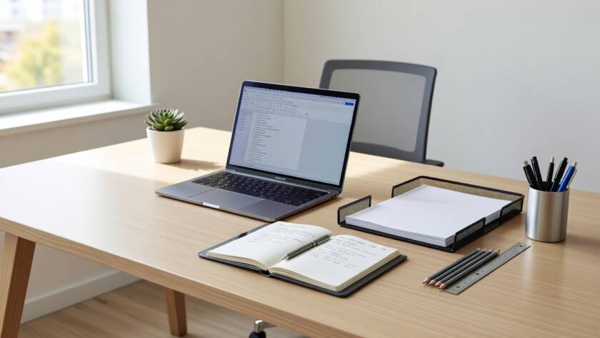 Secrétaire indépendante évoluant vers un rôle d'Office Manager moderne