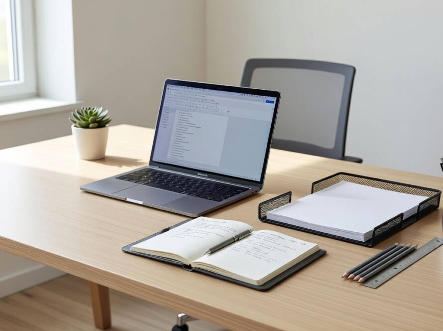 Secrétaire indépendante évoluant vers un rôle d'Office Manager moderne